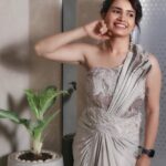 Priya Ahuja Instagram - Never forget to wear your smile. It's the most crucial thing of your get-up. Photographer: @portraitdeewana Stylist: @style_deintrepide Outfit: @label_simmibajaj Hair: @makeupbyurmee
