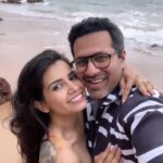 Priya Ahuja Instagram - Hum 🌸 ♾️ 🧿 It is not happy people who are thankful. It is thankful people who are happy #happy #couple #couplegoals #together