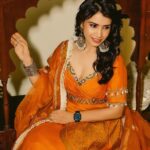 Priya Ahuja Instagram - The True Richness isn’t Jewellery but the Ethnic dress Editing: @photo_vinayak @clickmegood_ Stylist: @style_deintrepide Outfit: @arpitasulakshana Makeup: @makeoverbydipika ( ethnic wear , outfit , look of the day , Indianlook )