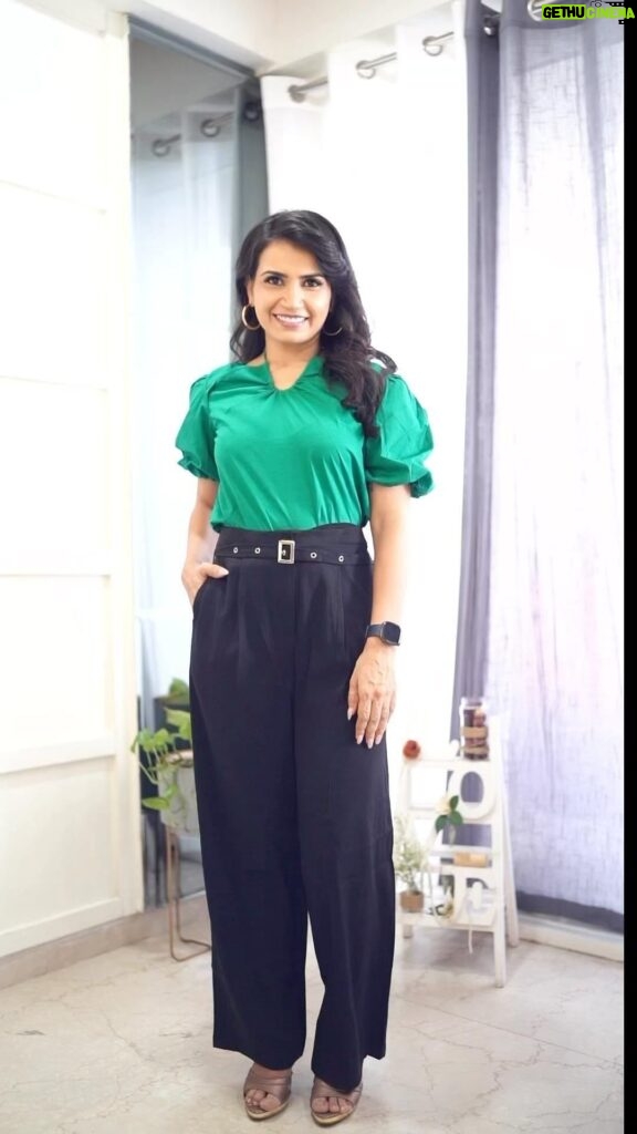 Priya Ahuja Instagram - One Pant 3 Tops Create Different Looks with @faballey To shop use my code : PIYA5
