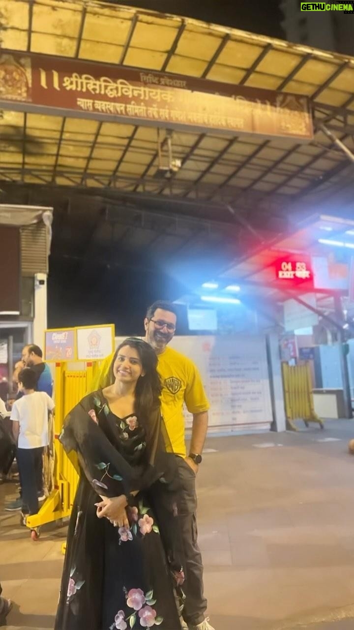 Priya Ahuja Instagram - Thatโs how we started another year together ๐งฟ๐๐ธ Happy 12th to Us From walking down the aisle to walking from Home to Siddhivinayak on this day we have done it all together ๐งฟ๐งฟ๐งฟ๐๐๐ M sure many more Amazing days r Ahead Many many more adventures n crazy things Many many more blessings โค๏ธ