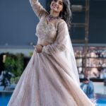 Priya Ahuja Instagram - Aura Glowing Energy Flowing ✨ Iss baar hai Humari Diwali : Pastel color wali 🌸 Outfit: @rajkumari_by_richahaware Photographer: @kk_photoarts Stylist: @style_deintrepide Makeup: @makeoverbydipika Location: @courtyardbymarriottnavimumbai #grwm #diwali #festival #outfit #traditional ( outfit Diwali light festival pastel traditional lehnga GRWM)