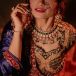 Priya Ahuja Instagram - It’s the Season to be Desi ❤️ Videographer: @zerographyvlogs Stylist: @style_deintrepide Team: @stylist.diya.bulani Outfit: @rajarani_couture Jewellery by: @ashok_satra_bridal_jewellery @ashok17_weddingrentaljewellery Makeup: @makeoverbydipika ( lehnga look of the day ootd outfit of the day traditional festival festive ready ) #ootd #traditional #lehnga #festival #festivaloutfit