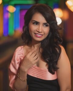 Priya Ahuja Instagram - She’s a sensitive soul with a warrior spirit Photographer: @photo_vinayak & @clickmegood_ Stylist: @style_deintrepide Outfit: @meeamifashion X @amit_bhardwaj_meeamifashion Make-up: @makeoverbydipika Location: @lordofthedrinksandheri