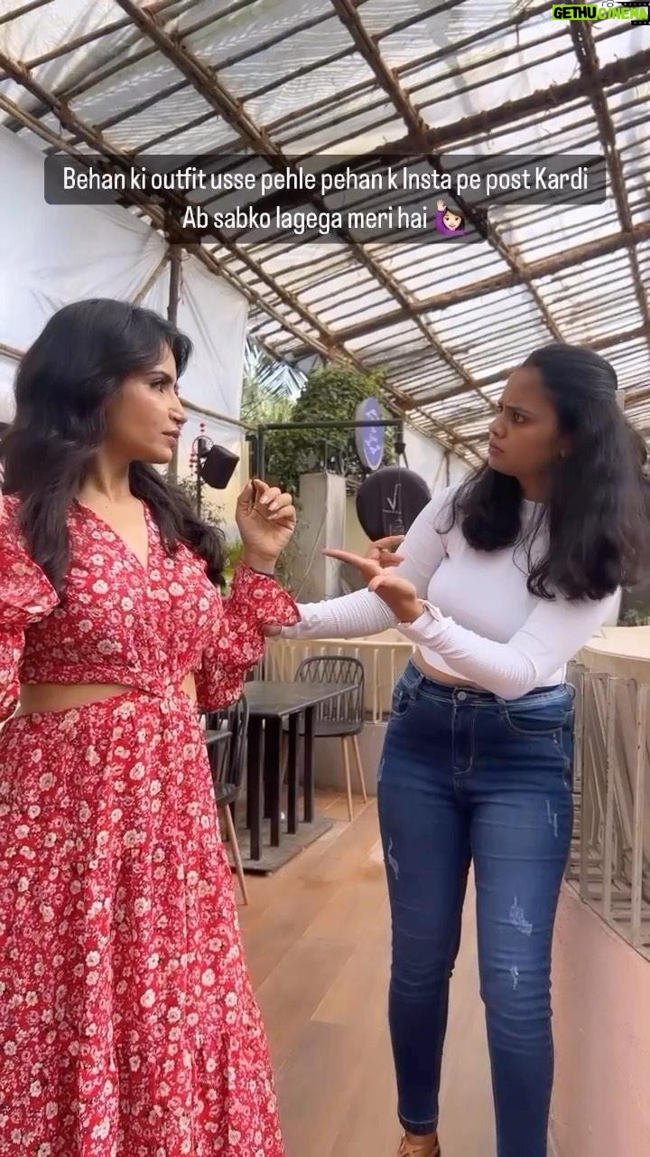 Priya Ahuja Instagram - Happiness is When u wear your sister’s clothes before her 🤪