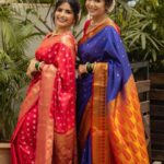 Priya Ahuja Instagram - And We r ready n super Excited to Welcome Bappa 🫶🏻 Videographer : @zerographyvlogs X @clickmegood_ Stylist : @style_deintrepide Jewellery: @itahdnura Priya’s Makeup: @makeovers_by_rinku_ondhia_soni Hair: @hairbymonicaajain__ Hetal’s makeup: @makeoverbydipika Location: @truetrammtrunk @iampuneetgidwani
