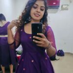Priya Jerson Instagram - 💜💜 #poojavenkat #priyajerson #supersingerpriyajerson #vijaytelevision #supersinger9 #supersinger #vijaytv