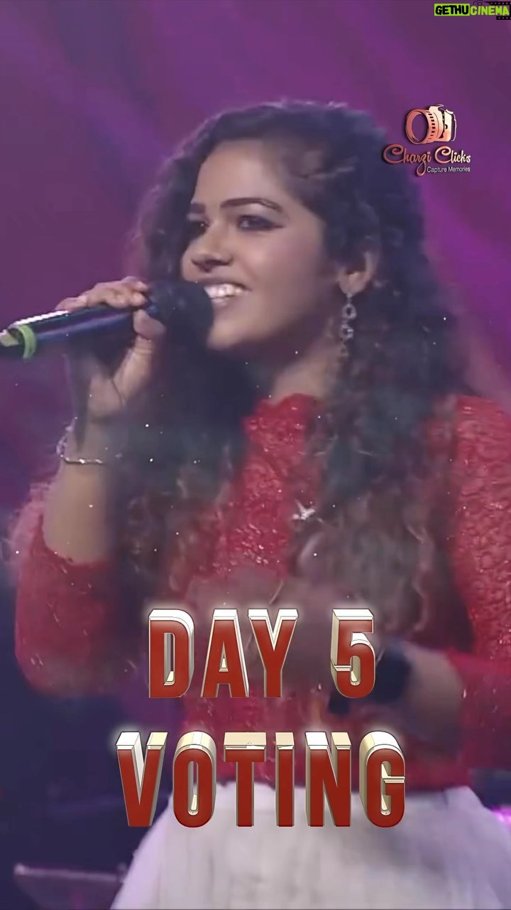 Priya Jerson Instagram - Day 5 Voting startedโฆ cast your votes for your fav contestant ๐๐๐ @priya.jerson @charziclicks @charzireels #supersinger9