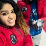 Priya Jerson Instagram - Entertaining each other since we met the first time😅🤣❤️🔥 @mukundkrajesh._ @lakshmipradeep97 Grooving to our own @mediamasons Makka Makka💥🤩💃🏼🕺🏻Wait till the end for the epic fall😂🙊 #daycarelife #supersinger #supersinger9 #vijaytv #vijaytelevision #priyajerson #priyajersonsupersinger9