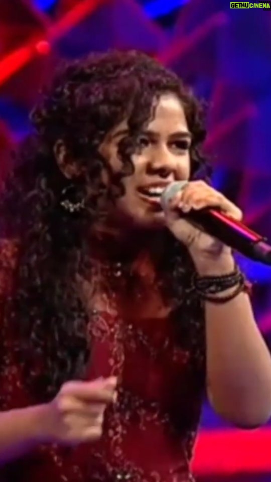 Priya Jerson Instagram - Throwback....❤️🔥 @priya.jerson #priyajerson #Supersinger #vijaytelevision #vijaytv #trending