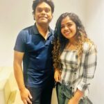 Priya Jerson Instagram - 🤩🤩🤩 @jharrisjayaraj 👑 #priyajersonsupersinger9 #priyajerson #supersinger #supersinger9 #vijaytvshow #vijaytelevision #vijaytv #harrisjayaraj #chennai Chennai, India