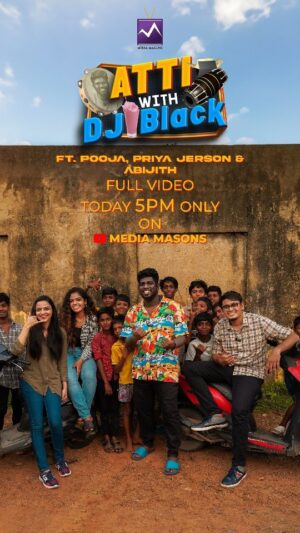 Priya Jerson Instagram - அப்போ எனக்கு பிடிச்சது குடிக்க மாட்டிங்களா 🥰🤣

Promo veh Fun ah irruke 🤣😂

Atti with DJ Black Releasing Today at 5pm on @mediamasons YouTube Channel Do watch it out Makkaleeeyy 🥳

#AttiwithDjBlack #MediaMasons