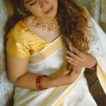 Priya Jerson Instagram – Exquisite blend of tradition and artistry β Adorning the elegance of a Kerala Kasavu saree with a mesmerizing pichwai print.
Muse @priya.jerson
Camera @chitrapriyadarshini
MUA @m.m_by_madonna
#saree #sareefashion #sareelover #sareeindia #sareeindia #sareecollection #kasavu #kasavusaree #onam #onamsaree #onamcelebration #keralagallery #keralatourism #keralagodsowncountry #onamoutfit