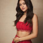 Priyal Mahajan Instagram - Just…❤️ Styled by- @anshikaav Team- @roshiijain Styling intern- @bhatia_tanisha Makeup & hair- @beautybysevy 📸- @trishasarang
