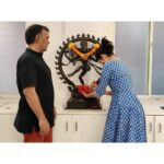 Priyal Mahajan Instagram - I am so glad to welcome Priyal Mahajan, a spectacular actor whose performance we have all seen in the popular TV shows Tandav and many other shows such as Molki. I am looking forward to teaching a fine talent like you who is passionate about dancing. My blessings are always with you! Nateshwar Nritya Kala Mandir - Kathak Institute of Late Natraj Gopi Krishna