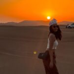Priyal Mahajan Instagram - When you see the setting Sun☀️🌅 Priyal calls it a day well done👏🏻🧡💛 #dxbdiaries