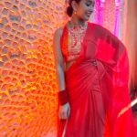 Priyamvada Kant Instagram - I’m a green flag 🚩I swear! Kept a fire extinguisher handy! 🧯 just incase 🧨 #shubhonavami #durgapuja