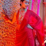 Priyamvada Kant Instagram - I’m a green flag 🚩I swear! Kept a fire extinguisher handy! 🧯 just incase 🧨 #shubhonavami #durgapuja