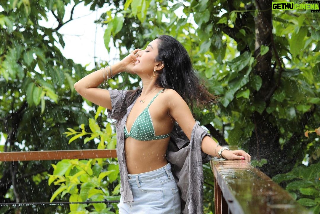Priyamvada Kant Instagram - Swipe to see rain 🌱