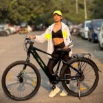 Priyamvada Kant Instagram – “Riding the future with Astra Ev Cycle – where every journey is an emission-free adventure. 🚲⚡