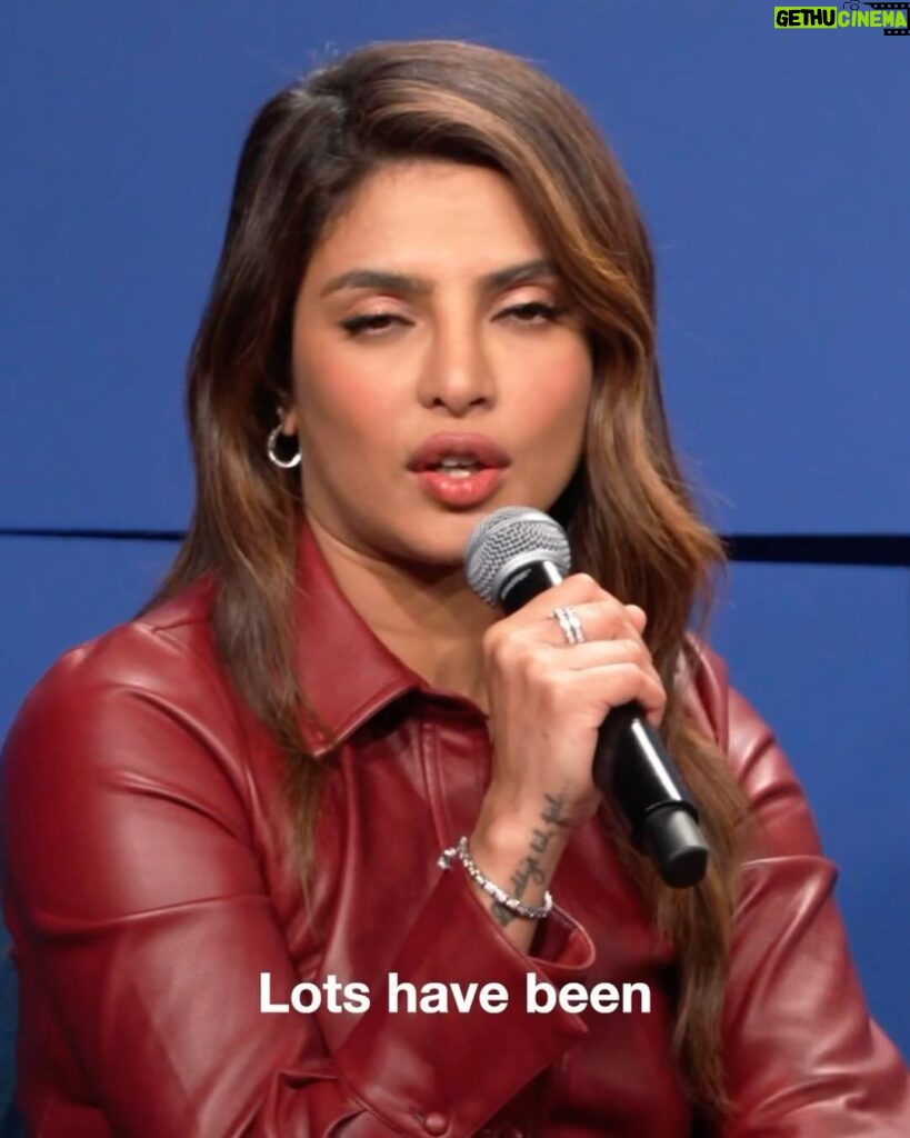 Priyanka Chopra Instagram - It’s so important to create safe spaces for women to lift each other up. That’s why I was thrilled to partner with @marshalls for the Marshalls Good Stuff Social Club, where we gave women access to tools, resources, and community. Because women come together, they can achieve remarkable things. #MarshallsGoodStuff #ad
