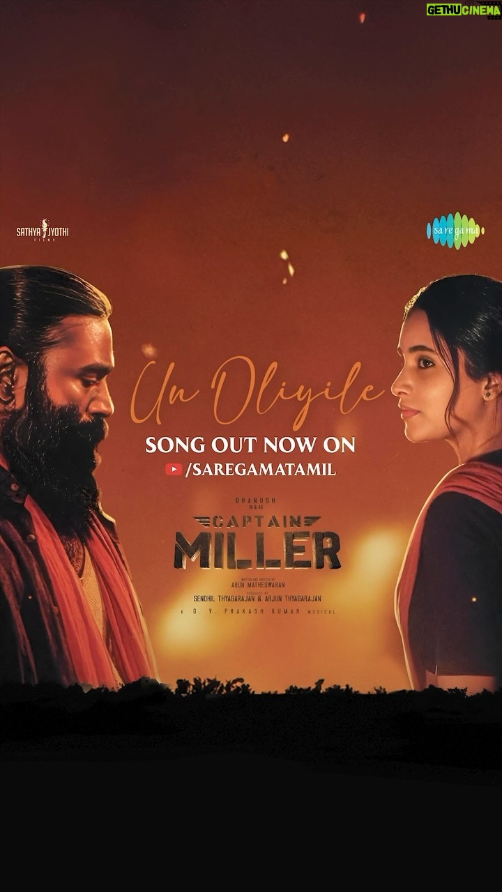 Priyanka Mohan Instagram - Hereβs The Second Single from #CaptainMiller π₯ Takes You Into The Heart of Battle β€βπ₯ #UnOliyile π-Link in Story A @gvprakash Musical πΆ π@rseanroldan βπΌ@kabervasuki @dhanushkraja @thatswatitis @nimmashivarajkumar @priyankaamohanofficial @sundeepkishan @sathyajyothifilms