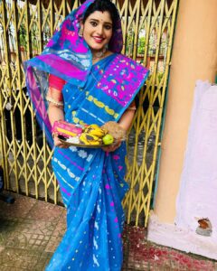 Priyanka Panigrahi Instagram - #happyradhasthami🌷🌹♥️❤️💐🙏 Missile City Baleswar
