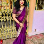 Priyanka Panigrahi Instagram - #saree❤️