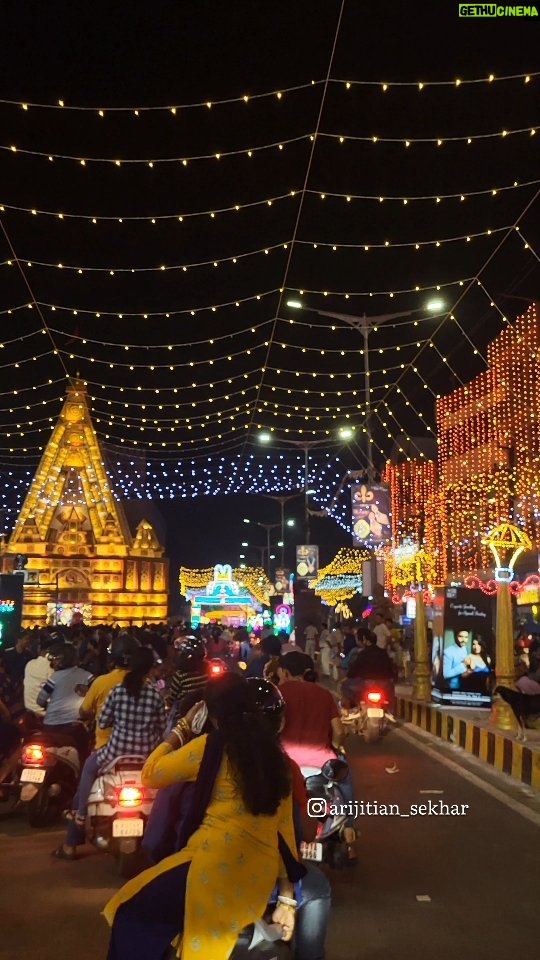 Priyanka Panigrahi Instagram - 📍Balasore Durga Puja (Navratri) Vibes 2023 😍😍🥰 #balasore #navaratri #durgapuja #odisha #trending #viral #goldenjubilee #love #darshan Balasore the misile city of India