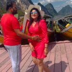 Priyanka Panigrahi Instagram - #aji kali kain udibule nana sara Prajapathi🫶🏻🫶🏻🫶🏻🫶🏻 #lovestatus #krabi #vacation mood on