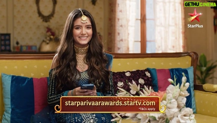 Priyanshi Yadav Instagram - Natasha bhi #StarParivaarAwards ke liye apne Favourite qirdaar ko de rahi hai vote. Kya aapne vote diya apne Favourite Parivaar, Jodi, Pati aur Patni ko? Neeche diye gaye link par jaaiye aur apne Favourite qirdaar ko vote dijiye! starparivaarawards.startv.com @heypriyanshi._
