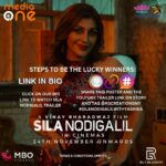 Punnagai Poo Gheetha Instagram – Feeling Lucky? Movie Date with Yashika Aannand?
Yes, Malaysian fans you heard it right. Get a chance to watch Sila Nodigalil’s Premiere with Yashika and other casts on 24th November at MBO Cinemas, Wisma Atria. 
Follow the steps and you might be the lucky winner!
Open to MALAYSIANS ONLY, 15 winners will be chosen. *T&C applies. 
Don’t forget to tag us @rgcreationsmy #SilaNodigalilwithYashika