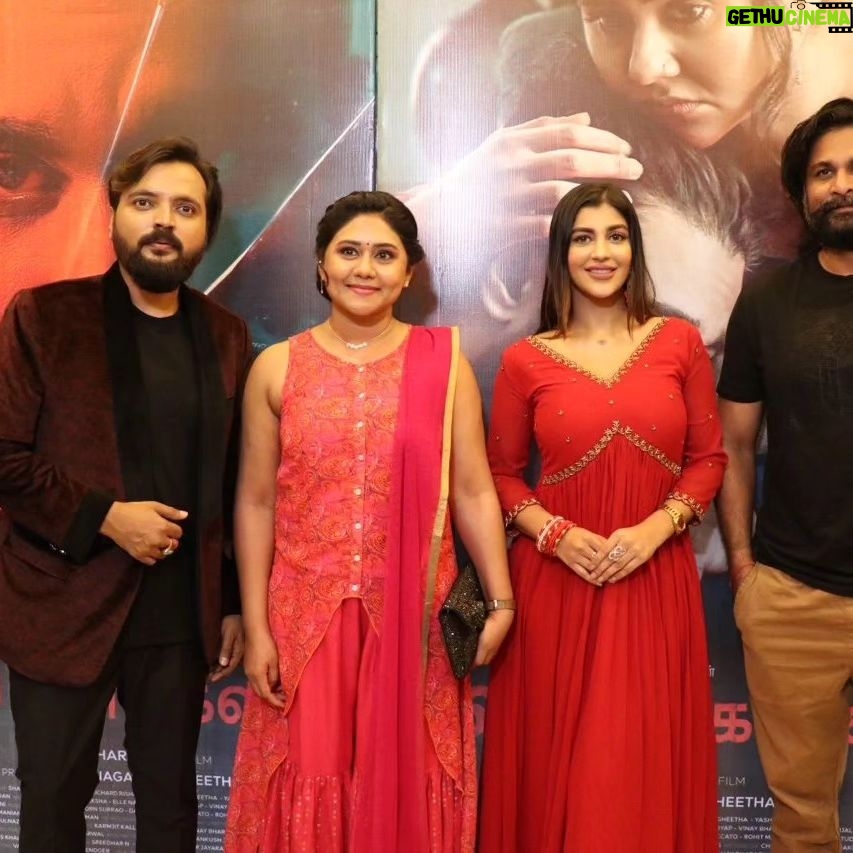 Punnagai Poo Gheetha Instagram - Swipe left for glimpses from the 'Sila Nodigalil' Pre Launch Event. The excitement builds as we gear up for the big screen, hitting cinemas from Nov 24! #silanodigalil #astroulagam