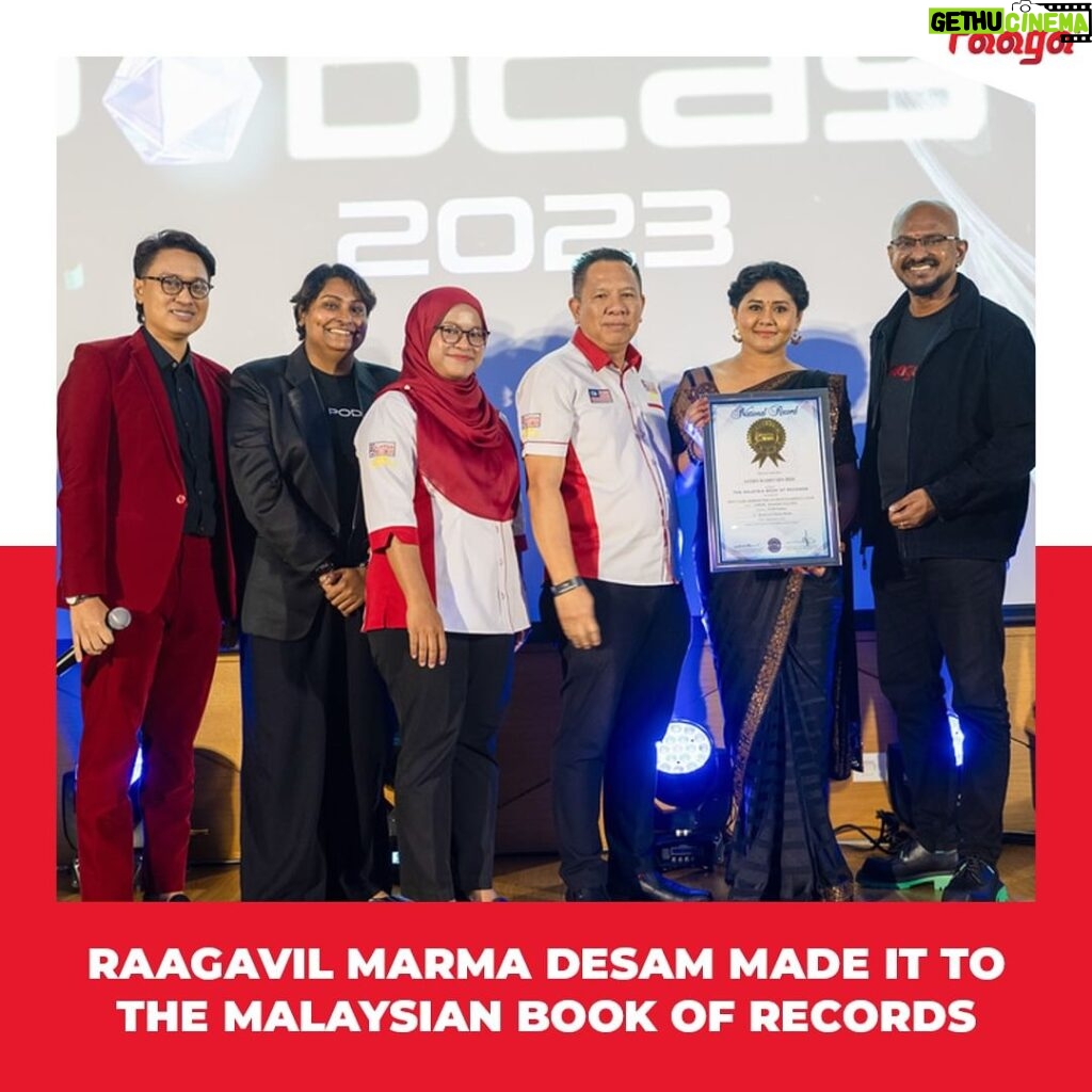 Punnagai Poo Gheetha Instagram - RAAGAvil Marma Desam, hosted by Punnagai Poo Gheetha, has engraved its name in the prestigious Malaysian Book of Records for the “Most Tamil Horror Podcast Downloaded In Year 2022” recently. Check out the full article on raaga.my ! #RAAGAvilMarmaDesam #AnugerakPodcastSYOK2023 #RAAGAwebsite #RAAGAshares #RAAGA