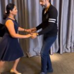 Punnagai Poo Gheetha Instagram - It takes two to tango 💃🏼🕺. Team work, makes the dream work 🌟 #workharddanceharder #salsa #dance