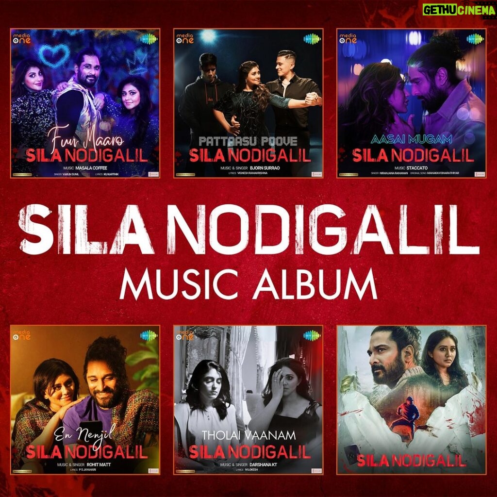 Punnagai Poo Gheetha Instagram - Thank you making Sila Nodigalil music album a super hit ❤ #silanodigalil @bjornsurrao @masalacoffeeband @darshana.kt @staccato_live @rohit__matt @vinaybharadwaj1 @punnagaipoogheetha @yashikaaannand @richardrishi