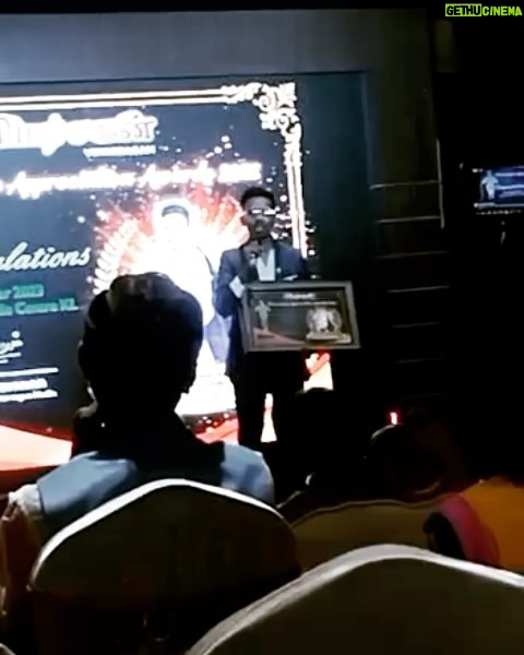 Punnagai Poo Gheetha Instagram - Congratulations to RJ Kishan for his well-deserved win at the Virmarsagan Appreciation Awards 2023 (Radio Announcer Minnal FM). It was an honor to personally present him with the award, & I wish him ongoing achievements & the very best in all his future endeavors! ⭐️ @its_me_rj_kishan @spsaravanan_vimarsagan @minnalfm_malaysia