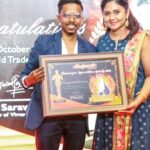 Punnagai Poo Gheetha Instagram – Congratulations to RJ Kishan for his well-deserved win at the Virmarsagan Appreciation Awards 2023 (Radio Announcer Minnal FM). It was an honor to personally present him with the award, & I wish him ongoing achievements & the very best in all his future endeavors! ⭐️

@its_me_rj_kishan 
@spsaravanan_vimarsagan 
@minnalfm_malaysia