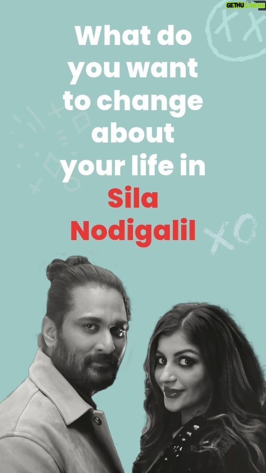 Punnagai Poo Gheetha Instagram - What do you want to change about your life in Sila Nodigalil? Here's a third round with the general public! @vinaybharadwaj1 @punnagaipoogheetha @richardrishi @yashikaaannand Chennai, India