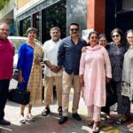 Raadhika Sarathkumar Instagram - Fun lunch with the bunch 🌴 #Latergram New Woodlands Hotel