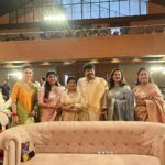 Raadhika Sarathkumar Instagram - Wedding time of @karthika_nair9 with Rohit , daughter of @radhanair_r and Rajsekaran, with the loyal 80s to add to the laughter and give love @suhasinihasan @chiranjeevikonidela @poonam_dhillon_ @poornimabhagyaraj @apnabhidu @menaka.suresh @sujataavijaykumar @revathyasha a beautiful and superbly organised wedding, enjoyed the warmth and love.❤️❤️❤️❤️❤️❤️