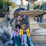 Raadhika Sarathkumar Instagram - Disneyland Paris, 2023. It truly is the happiest place on earth ✨ Thank you @gtholidays.in for the fabulous planning and execution ❤️ . . . . . #holiday #desinfluencer #eiffeltower #momlife #bakingwithkids #family #love #mommyblogger #southasianmom #siblings #momsofinstagram #indianmom #girlmom #southasianblogger #chennaibloggers #travelwithkids #paris #disneyland #disneylandparis