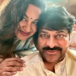Raadhika Sarathkumar Instagram - Always my hero @chiranjeevikonidela ❤️❤️❤️❤️❤️ Pic courtesy @chiranjeevikonidela