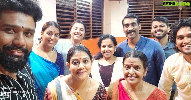 Rachana Narayanankutty Instagram - Performing Tomarrow @ Changampuzha Park (idappally) For kuchipudi Dance Drama😊 with these Amazing Artists 😊 Geethapadmakumar teacher Rachana Narayanankutty Bhagyalakshmi Guruvayur Kalamandalam Karthika Harikrishnan Harikrishnan Kalamandalam Sreejith G Kammath Vidya Viswanath Anjana Anand Eranakulam