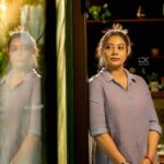 Rachana Narayanankutty Instagram - My Mirror- A silent witness! My mirror reflects not just my physical appearance but the evolving chapters of my life, capturing moments of growth, resilience, and self-discovery. It stands as a silent witness to the narrative etched on the canvas of my existence. MUA @makeupby_nami_ PC @jobinkayanadphotography #mirror #witness #rachananarayanankutty #selfdiscovery #resilience #growth