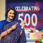 Rachna Banerjee Instagram - Today was a big day... Completed 500 episode of Didi No 1 SEASON 9 Thank you Almighty for showering me with so much of love n blessings Thanks to my fans for your support and good wishes. #RachnaBanerjee #actress #entrepreneur #didino1 #zeebangla #zeetv #love #fans #popular #bond #show #instagood #instadaily #instagram #instalike #likesforlike #like #likeforfollow #likes #followforfollowback #follow #memories