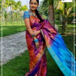 Rachna Banerjee Instagram - Exquisite elegance meets stunning prints. Embrace the rich and graceful of 𝐏𝐮𝐫𝐞 𝐊𝐚𝐭𝐚𝐧 𝐒𝐢𝐥𝐤 𝐰𝐢𝐭𝐡 𝐈𝐤𝐤𝐚𝐭 𝐏𝐫𝐢𝐧𝐭 curated exclusively by Rachna's Creation! 𝐖𝐡𝐚𝐭𝐬𝐚𝐩𝐩 𝐨𝐧 𝟗𝟖𝟑𝟏𝟎𝟑𝟓𝟔𝟔𝟕 𝐭𝐨 𝐨𝐫𝐝𝐞𝐫. #RachnaBanerjee #RachnasCreation #actor #entrepreneur #Fashion #Saree #WeddingCollection #fashion #saree #womenswear #kolkata #mumbai #delhi #chennai #bangalore #hyderabad #joy #KatanSilk #Silk #IndianWeaves #WeavesOfIndia #IndianAttire #KatanSilk #IkkatPrint
