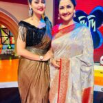 Rachna Banerjee Instagram – Today once again in “didi no 1”❤️
@zeebanglaofficial