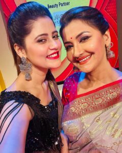 Rachna Banerjee Instagram - Today once again in “didi no 1”❤️
@zeebanglaofficial