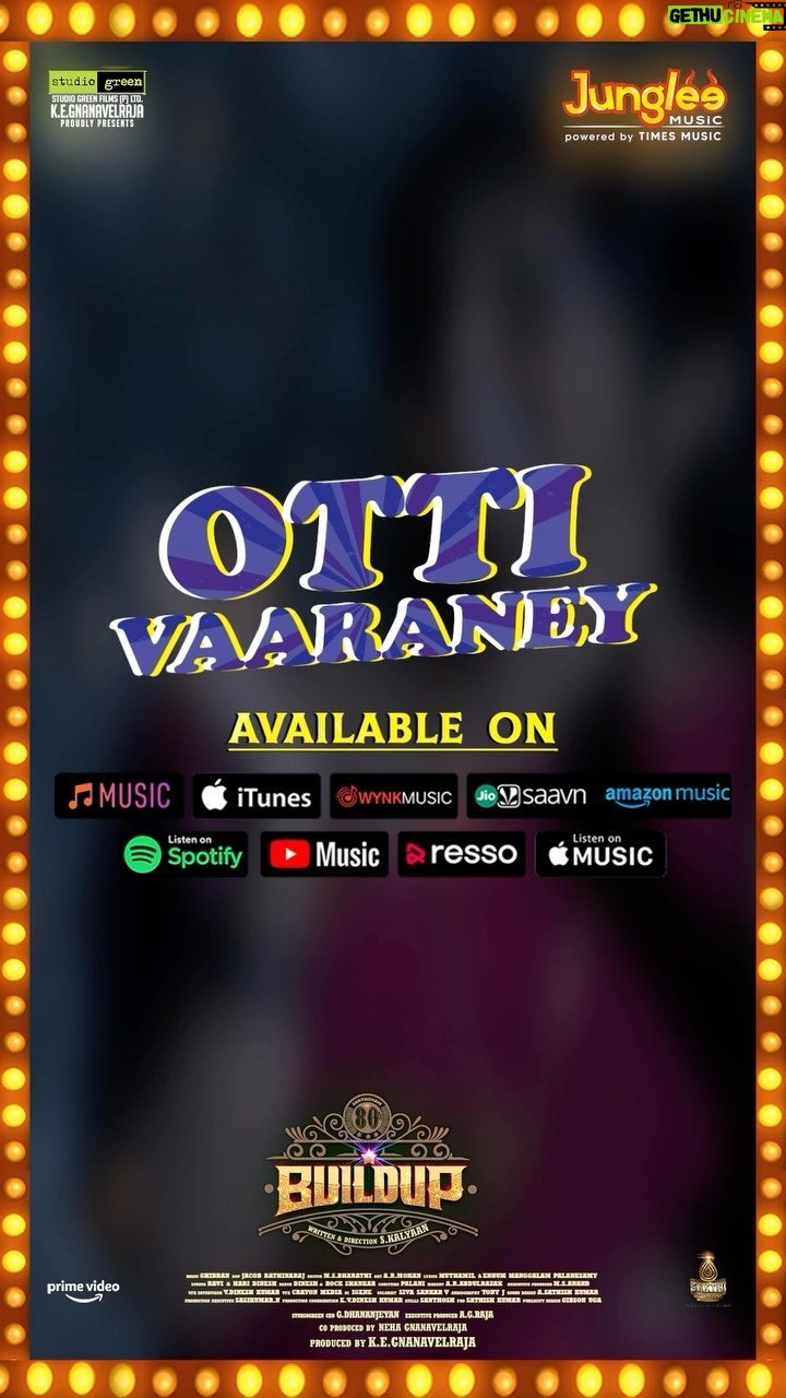 Radhika Preeti Instagram - The magical retro melody #OttiVaarane streaming now in all your fav musical platforms 🤩🎼 Listen 🎧 to #OttiVaraane on @applemusic @jiosaavn @spotify @wynkmusic @resso_in @amazonmusicin @youtubemusic @studiogreen_official @kegnanavelraja @nehagnanavelraja @santa_santhanam @kalyankumar_director @iamradhikapreethi @ghibranofficial @jungleemusicsouth @digitallynow